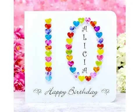 10th Birthday Card – Double Digits, Double Fun!" - Gozo Thrift Shop