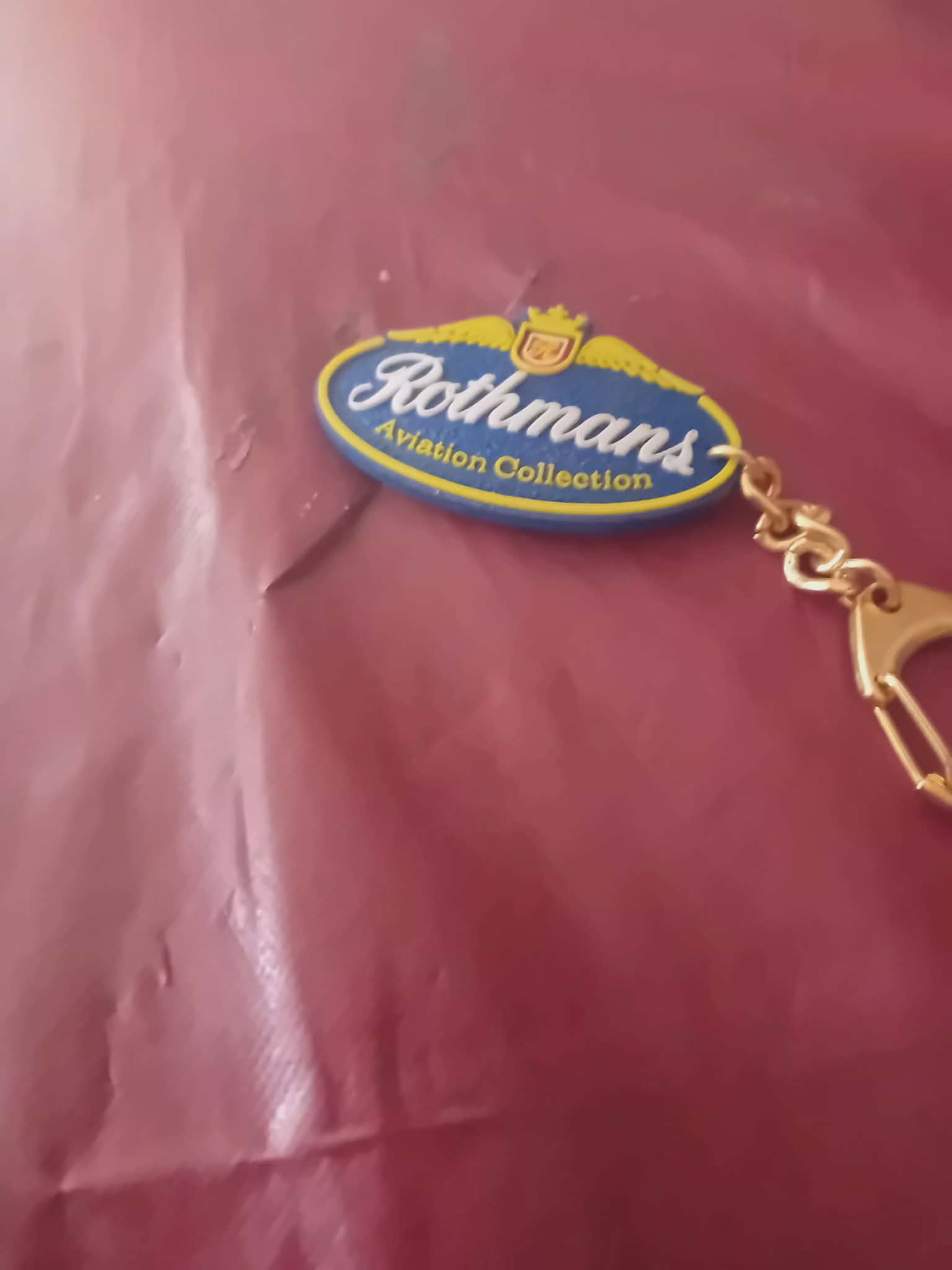 Rothmans Aviation Collection Keychain – Vintage Wing Emblem