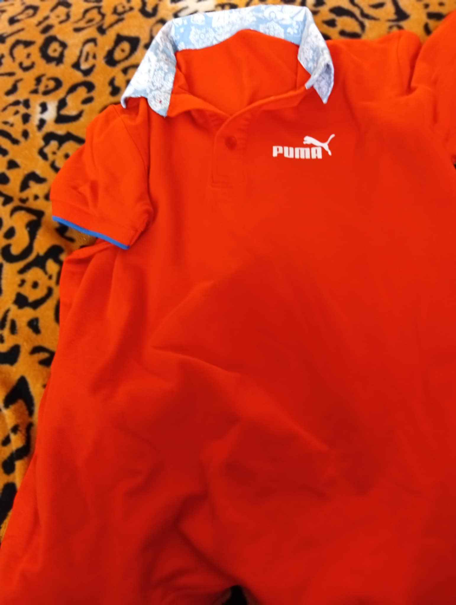Puma Red Polo Shirt – Boys’ Sporty Casual Top