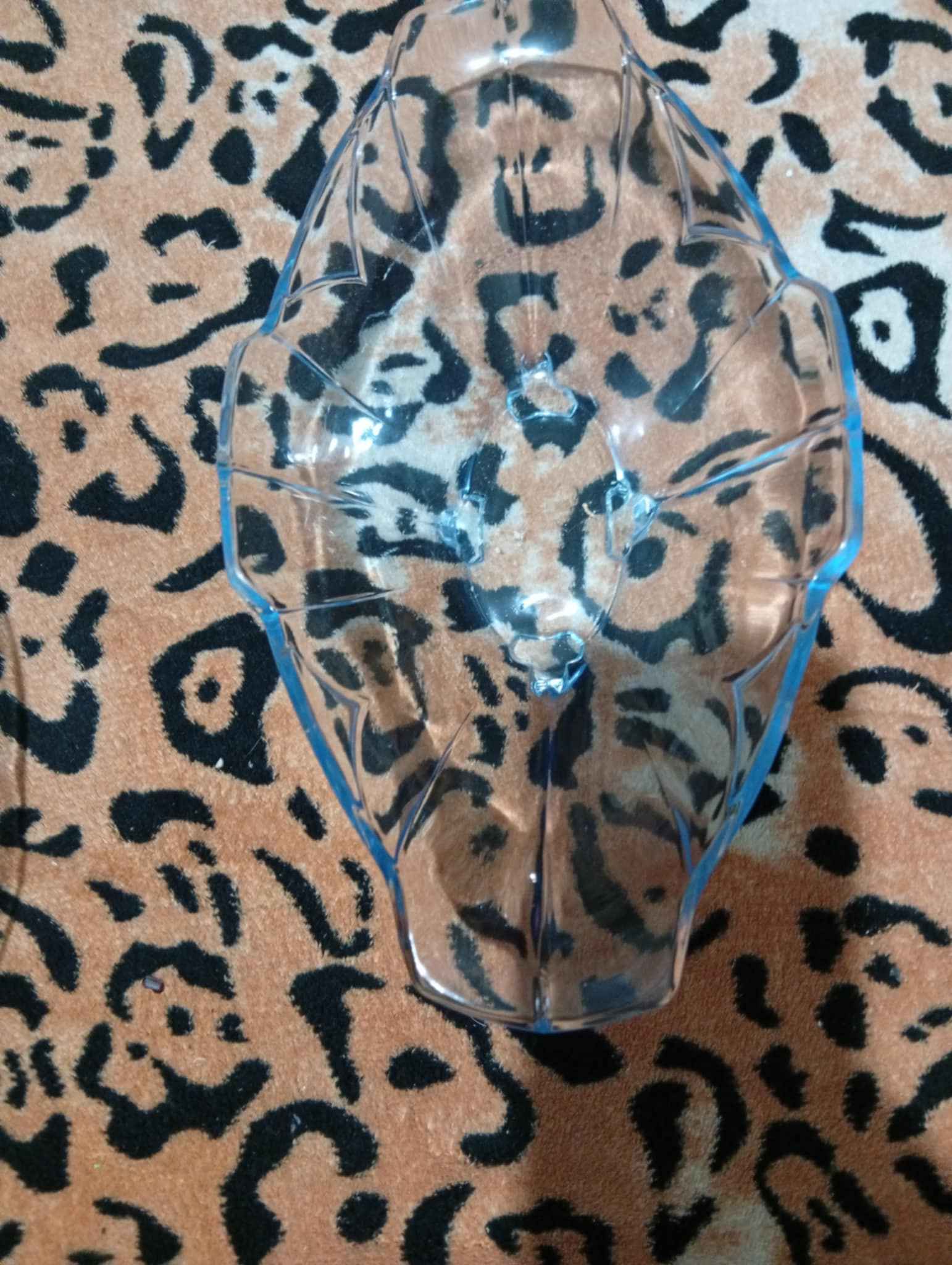 Faceted Clear Bowl – Floral Base Design