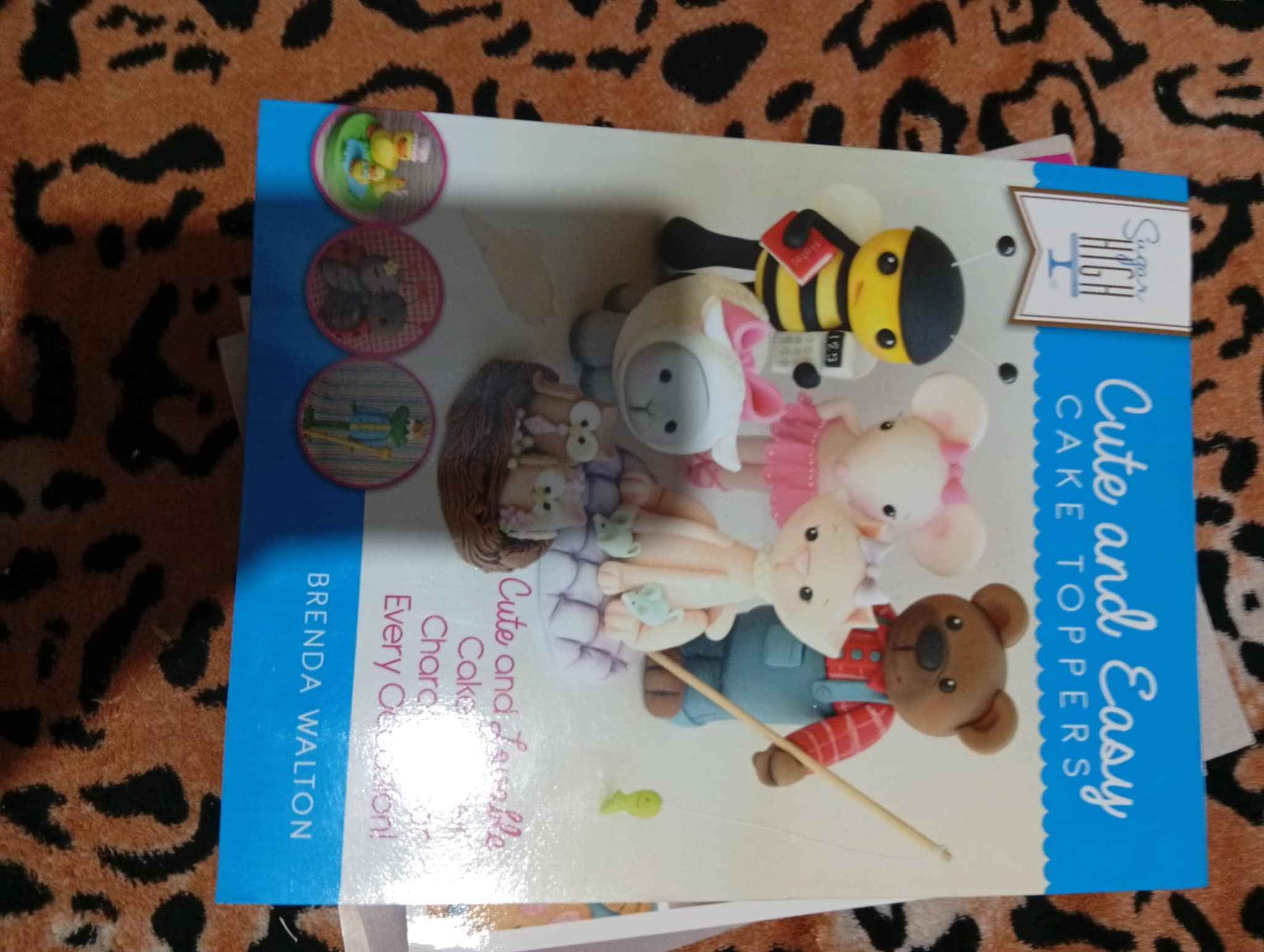 “Cute and Easy Cake Toppers” Craft Book by Brenda Walton
