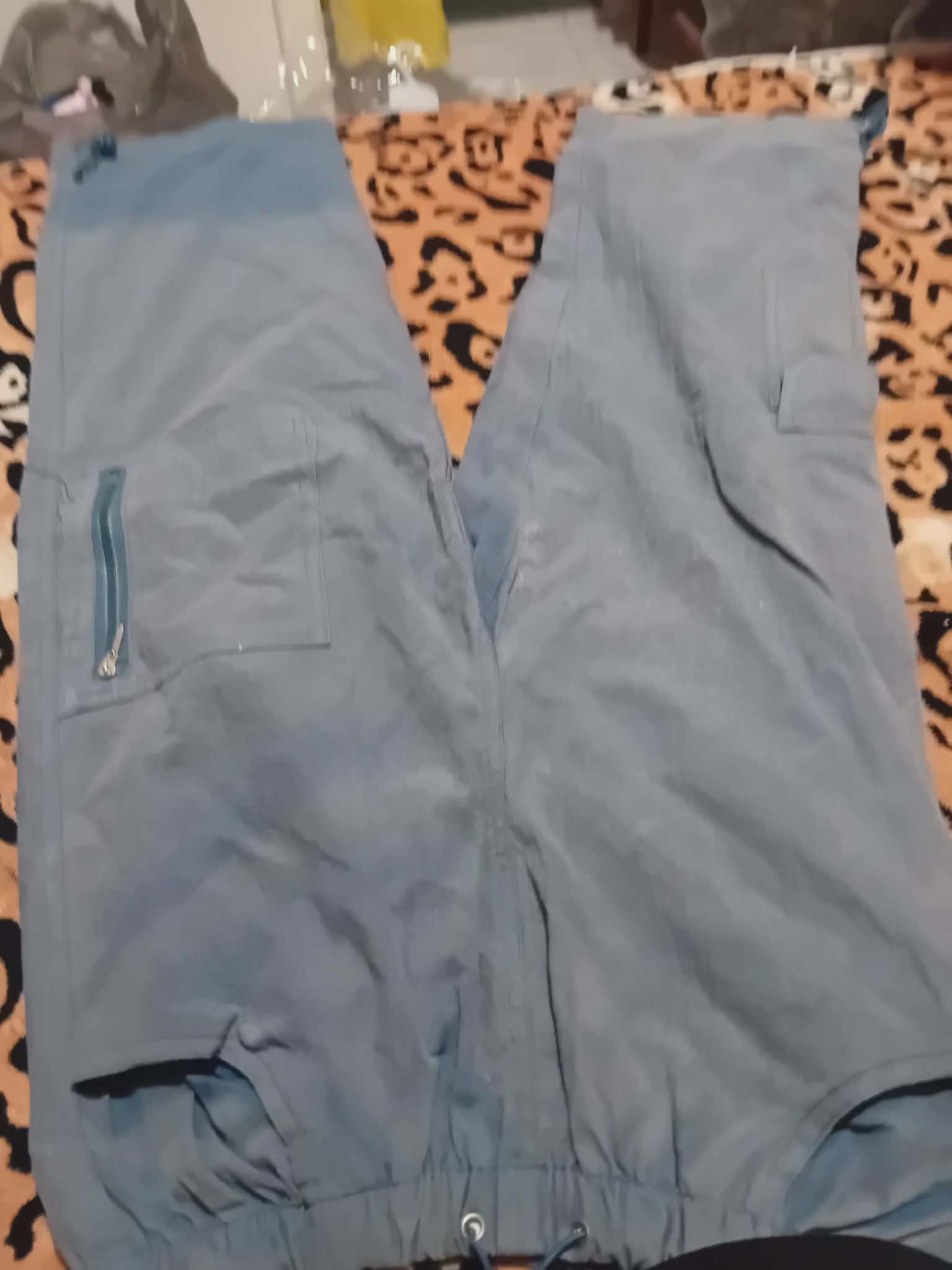 Men’s Blue Utility Cargo Pants