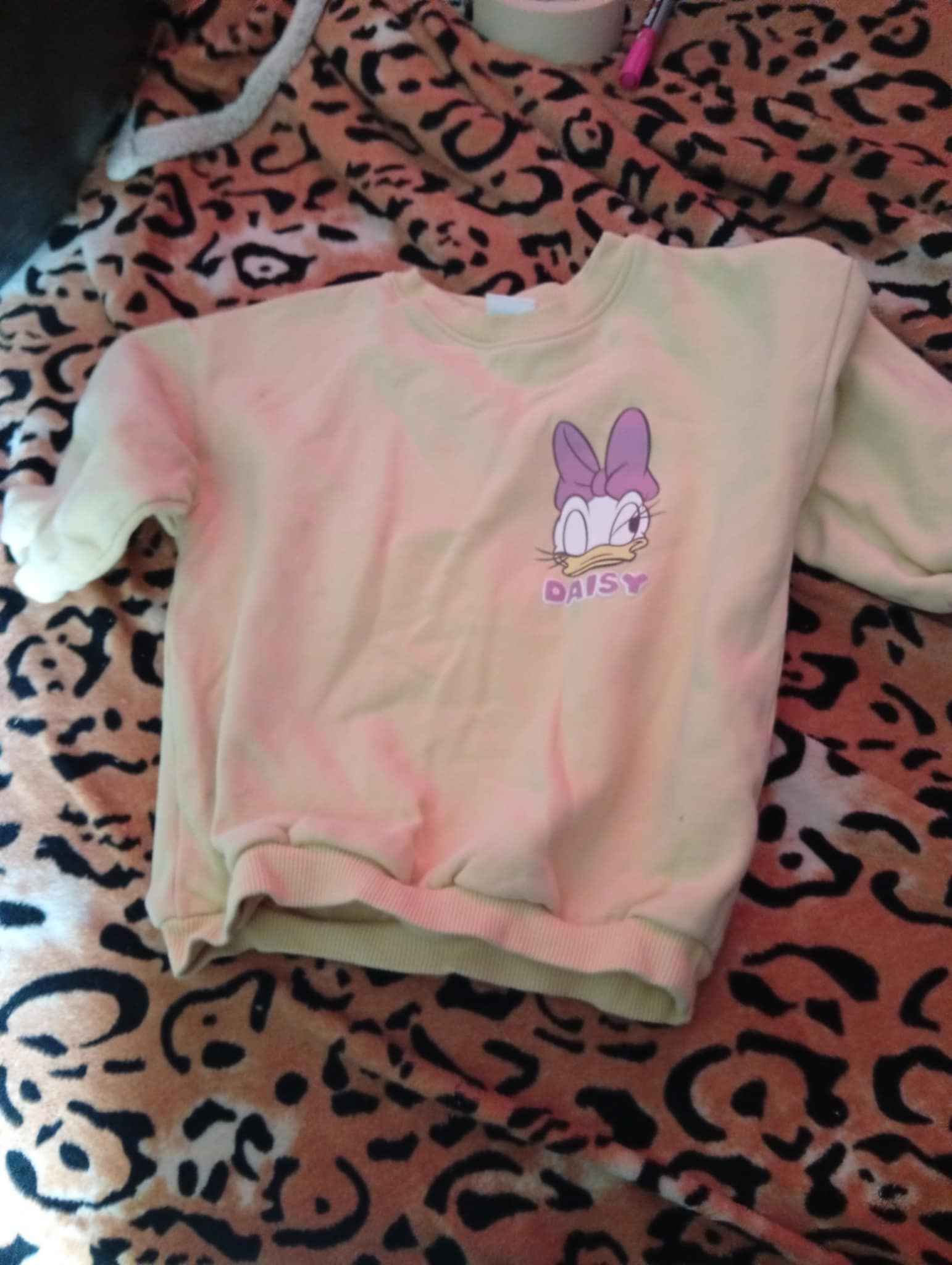 Daisy Duck Kids’ Sweatshirt – Light Yellow