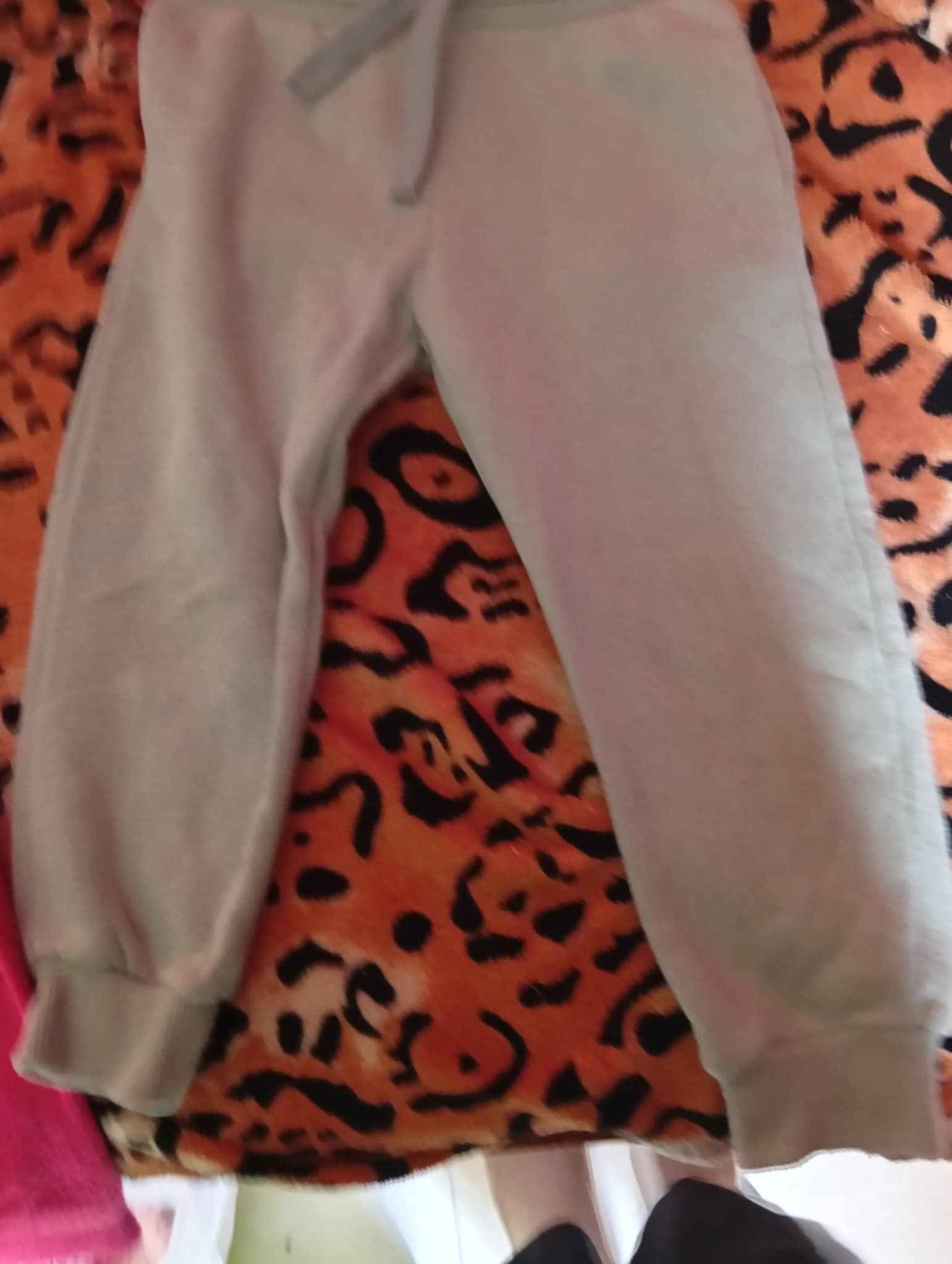 Light Grey Jogger‑Style Sweatpants