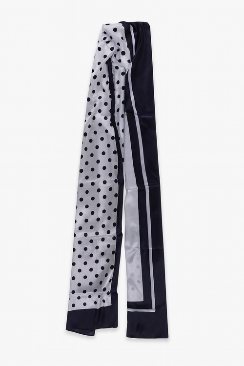 Classic Dots, Modern Elegance – Satin That Speaks ✨ - Gozo Thrift Shop