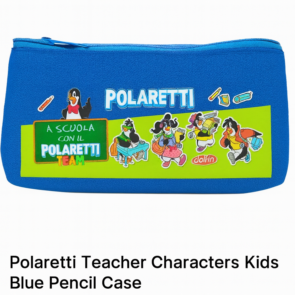 Polaretti Penguin Team Pencil Case – School Edition