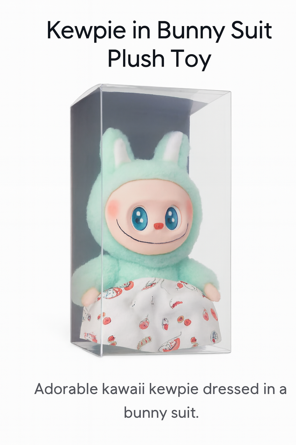 Kewpie Bunny Dreams Plush – Mint Green Collector Edition