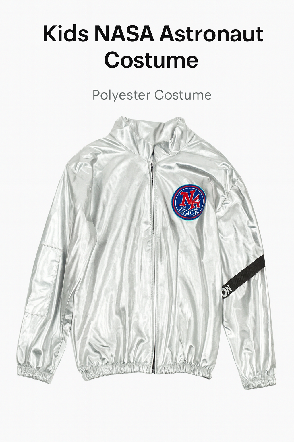 Silver NY Champion Kids' Costume Jacket – Reflective Street Style