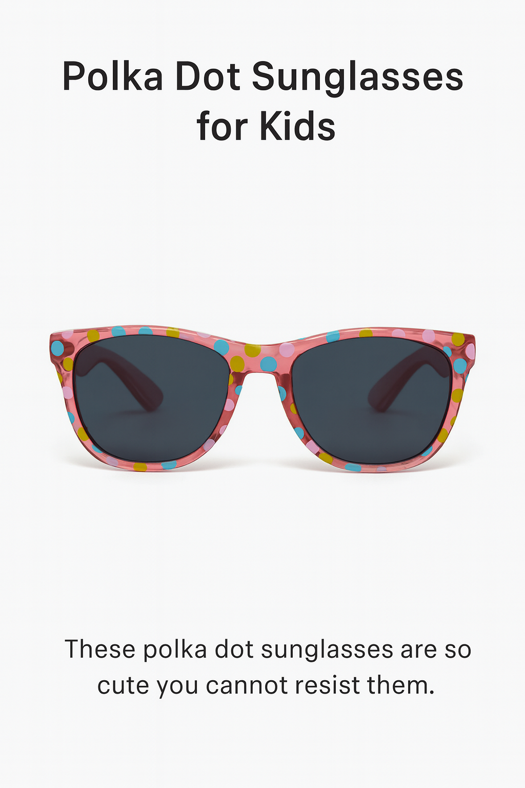 Polka Dot Party Shades – Kids' Edition