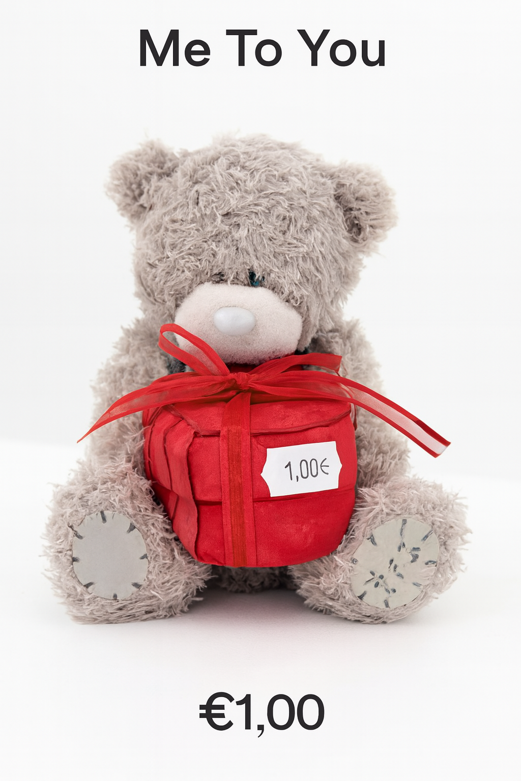 Me to You Bear with Red Gift Box – Heartfelt Keepsake