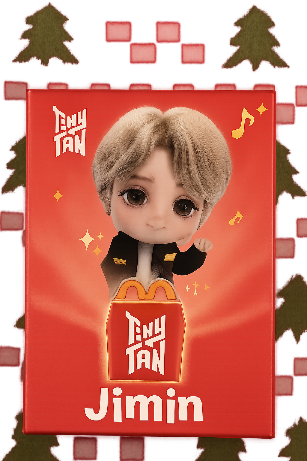TinyTAN Jimin Collectible Box – BTS Chibi Edition