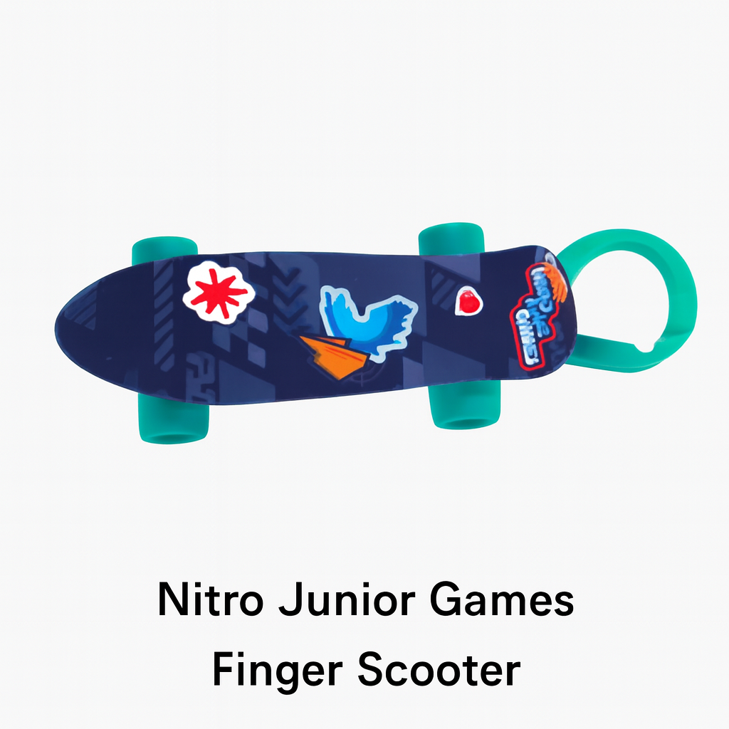 Nitro War Games Finger Skateboard – Collectible Mini Toy