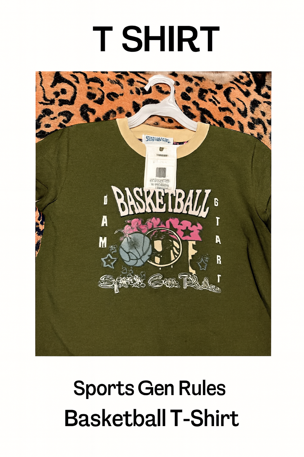 Basketball Jam Start Tee – Youth Sports Edition