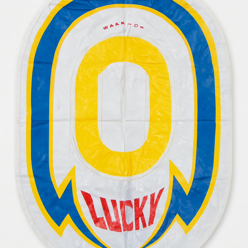 LUCKY Inflatable Swim Ring – Lightning Bolt Design