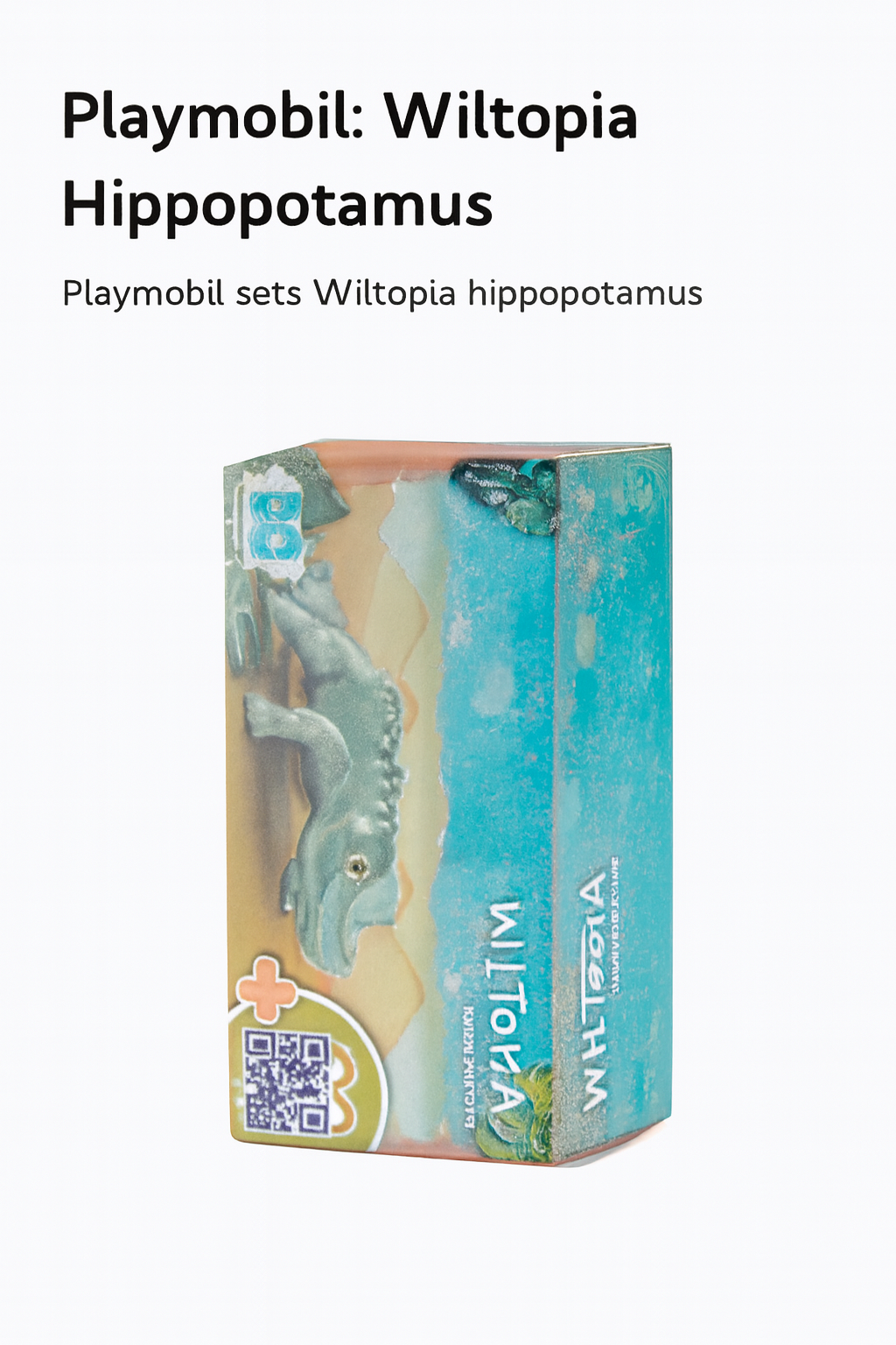 Playmobil Wiltopia Crocodile Figurine – McDonald's Edition