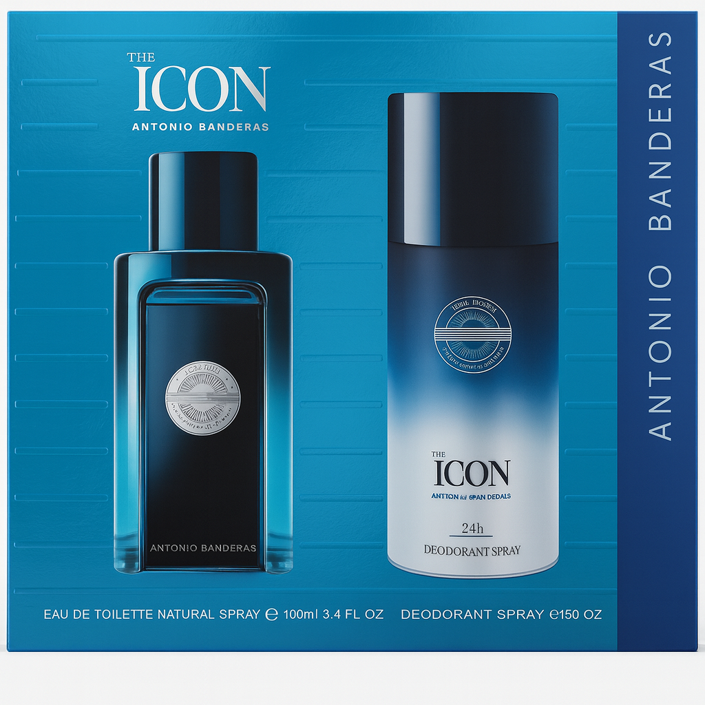 Antonio Banderas “The ICON” Gift Set – Eau de Toilette & Deodorant Spray