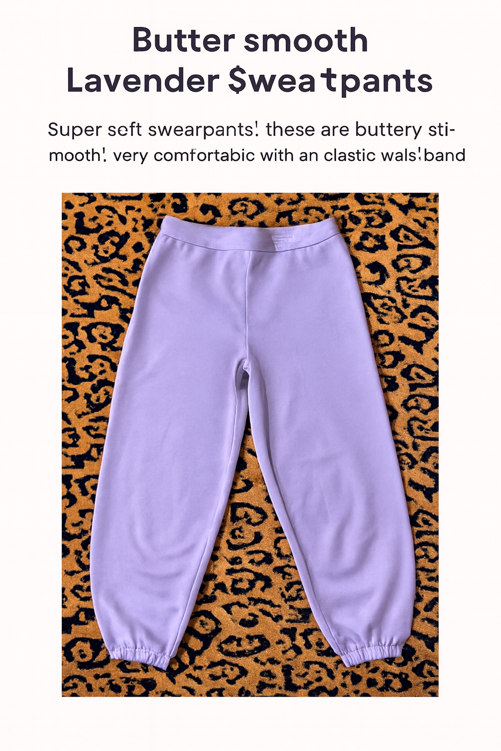 Lavender Cloud Soft-Stretch Pants