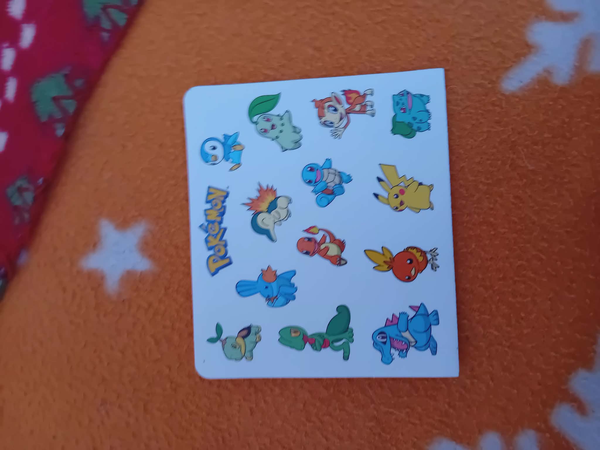 Pokémon Character Card – Starter Collection