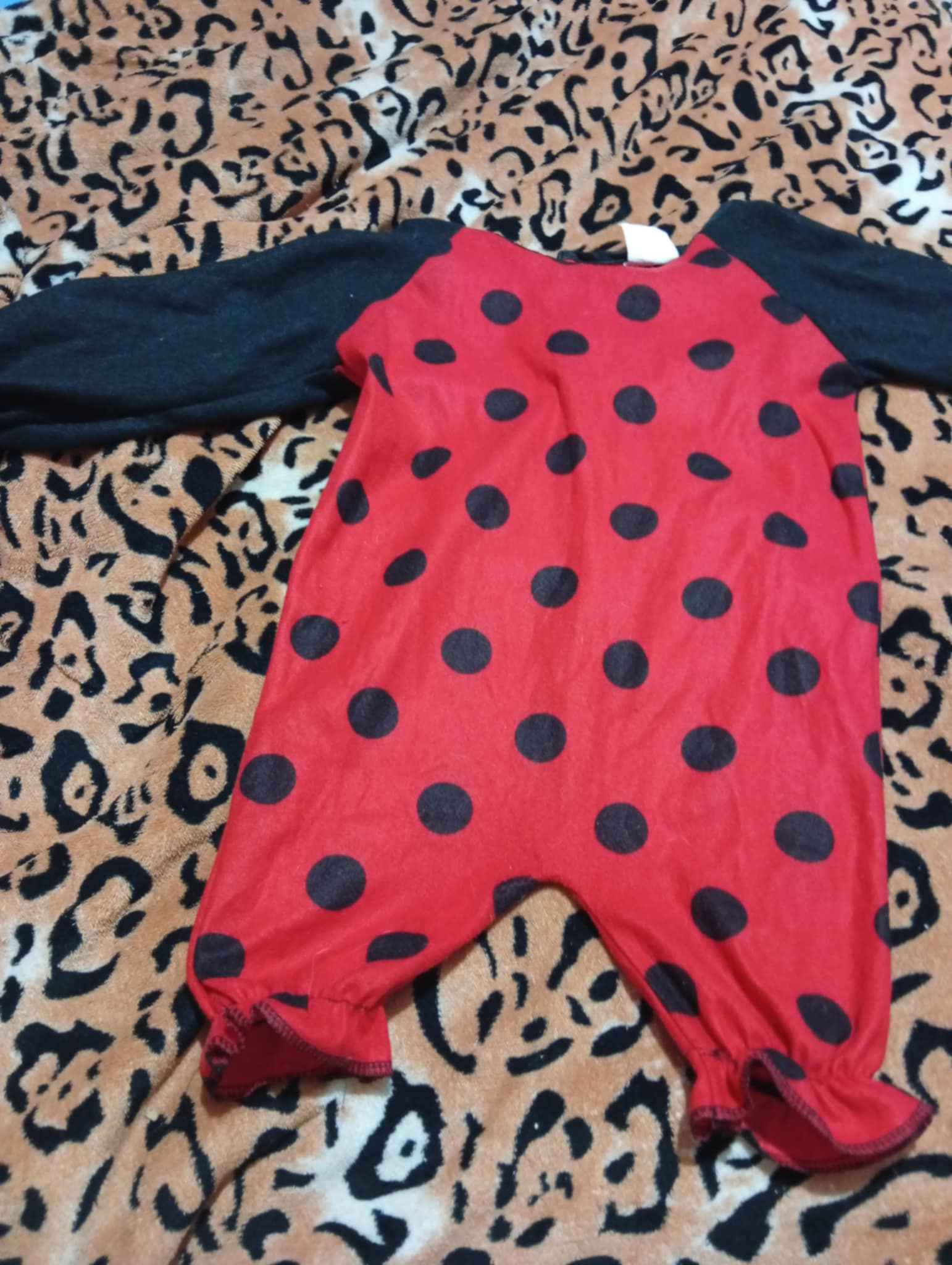 Ladybug Polka Dot Baby Onesie