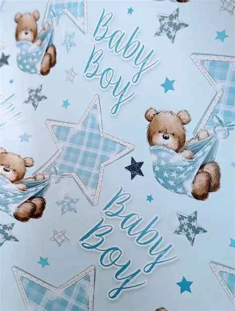 Baby Boy Wrapping Paper