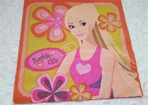 Barbie napkin cloth - Gozo Thrift Shop