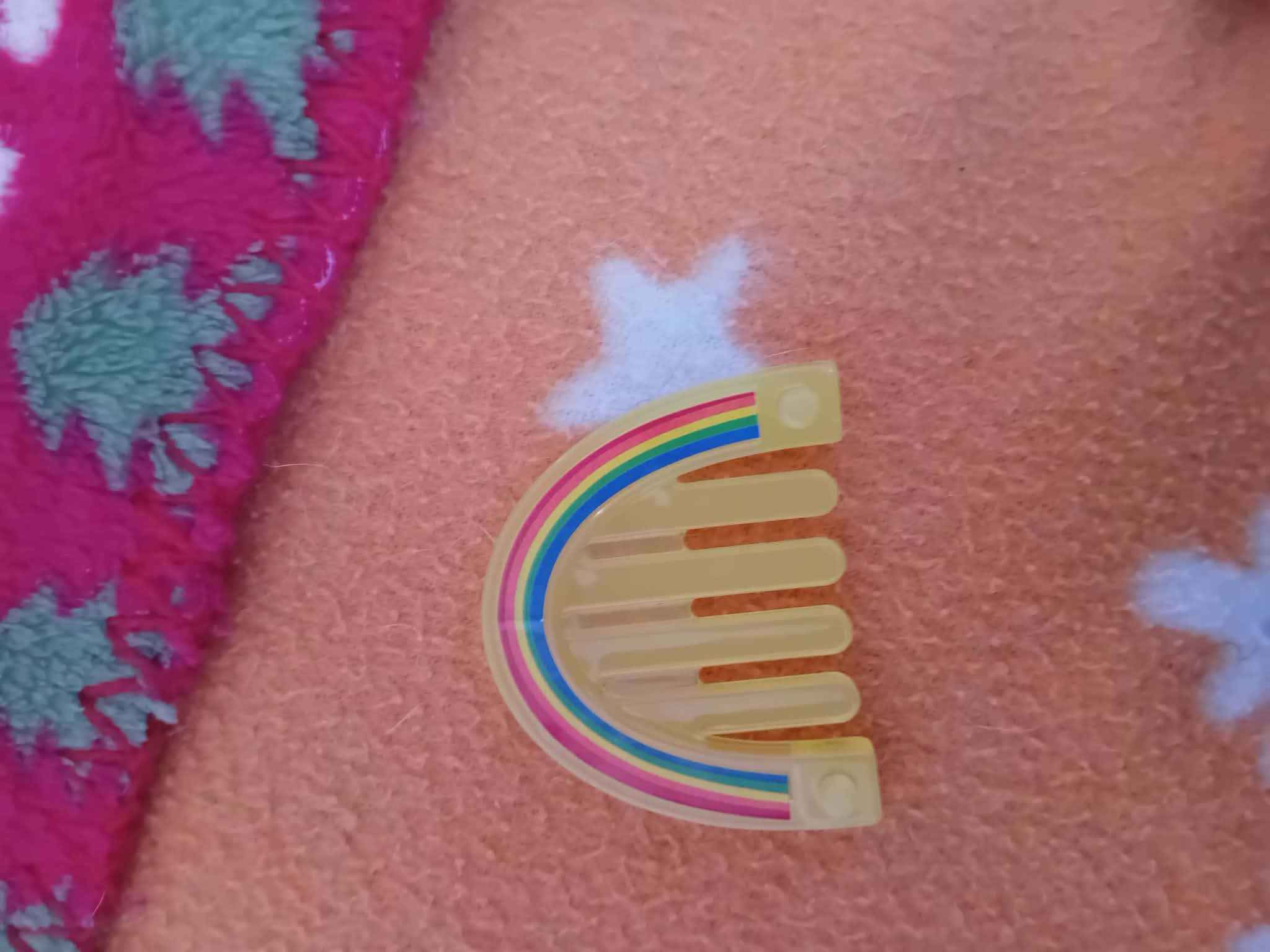 Mini Rainbow Hair Comb