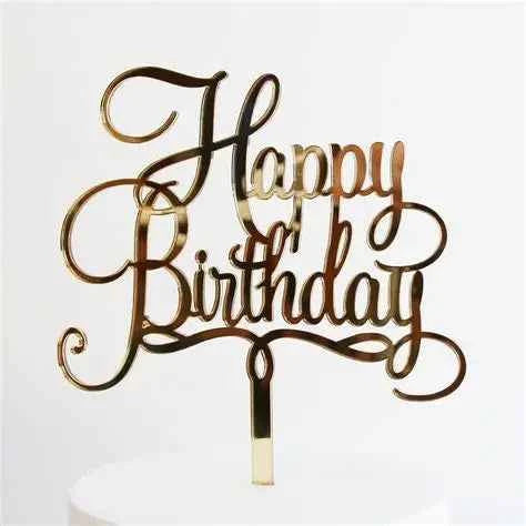 Cake topper - Gozo Thrift Shop