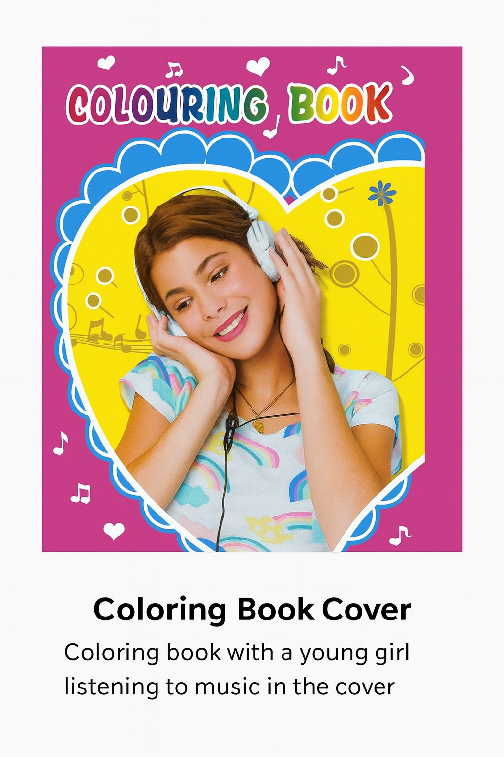 Vibrant Kids’ Music-Themed Colouring Book – Fun & Creative Activity Book