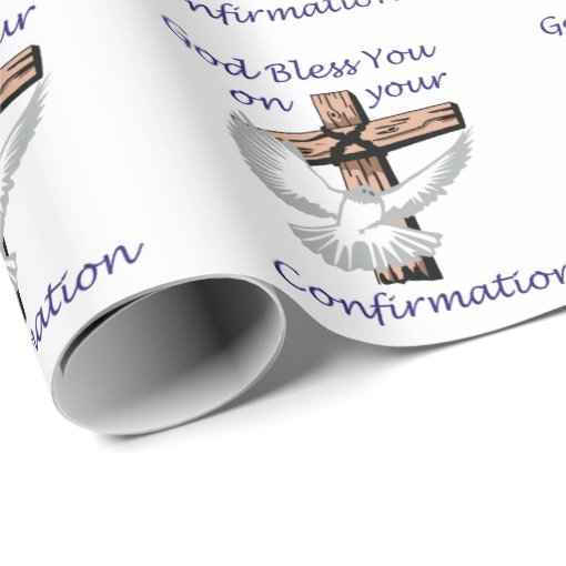 Confirmation Wrapping Paper