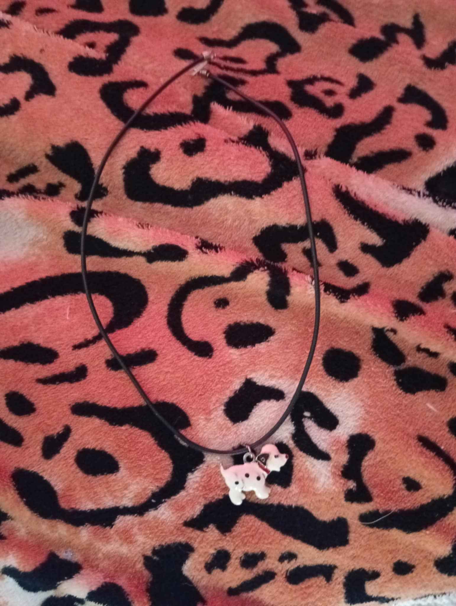 Adorable Puppy Pendant Necklace