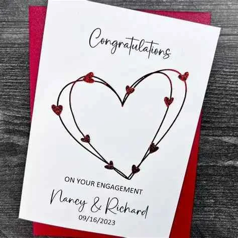 Engagement Cards – Celebrate Love’s New Chapter - Gozo Thrift Shop