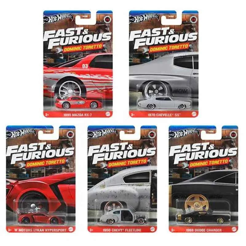 Fast & Furious Villains Hot Wheels – Collector’s Edition Die‑Cast Cars