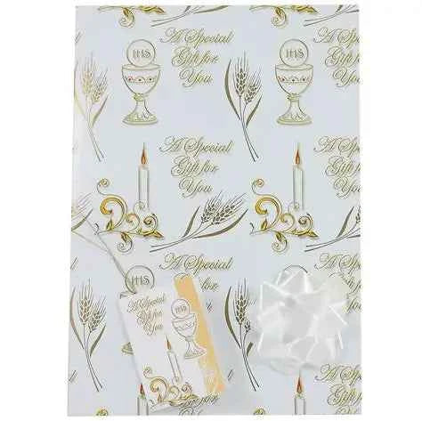 First Holy Communion Wrapping Paper