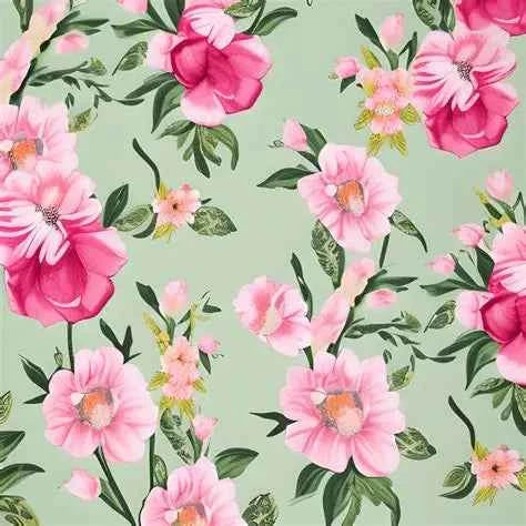 Blooming Floral Wrapping Paper