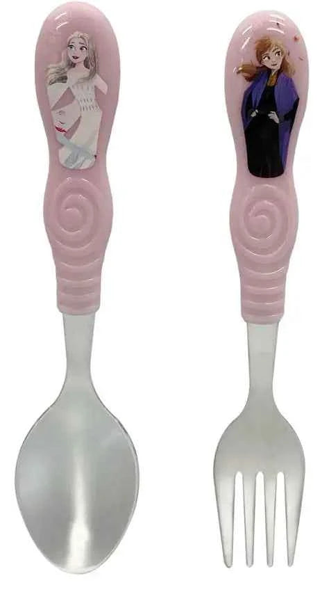 Frozen Cutlery Set – 2-Piece Spoon &amp; Fork Duo
