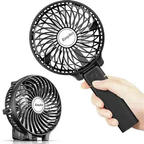 Mini Electric Hand Fan – Cool Comfort On the Go" - Gozo Thrift Shop
