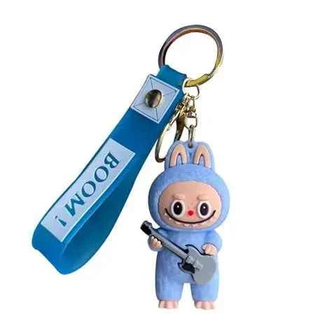 Labubu Keychain – Mischievous Style with “Sweet heart!” Strap