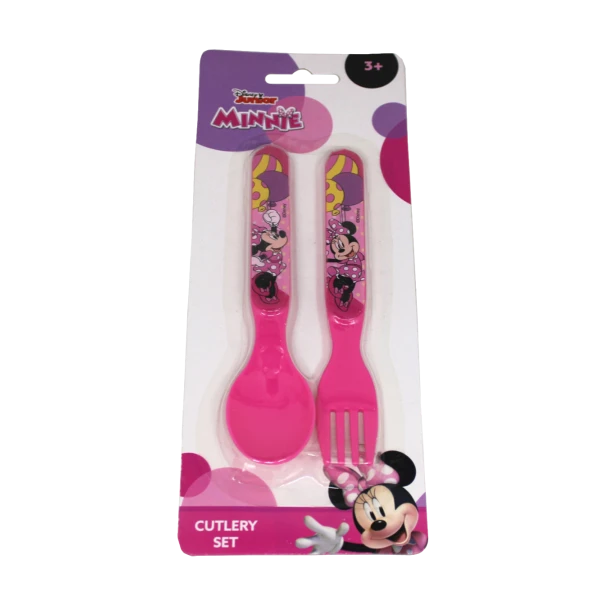 Minnie mouse 2pcs cutlery set - Gozo Thrift Shop