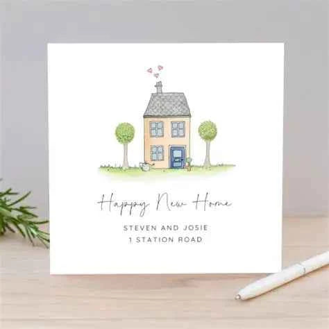 New Home Card – Celebrate Fresh Beginnings - Gozo Thrift Shop