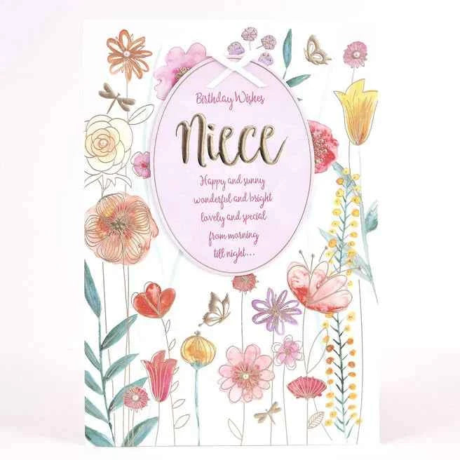 Niece Birthday Card – Celebrate Her Special Day" - Gozo Thrift Shop