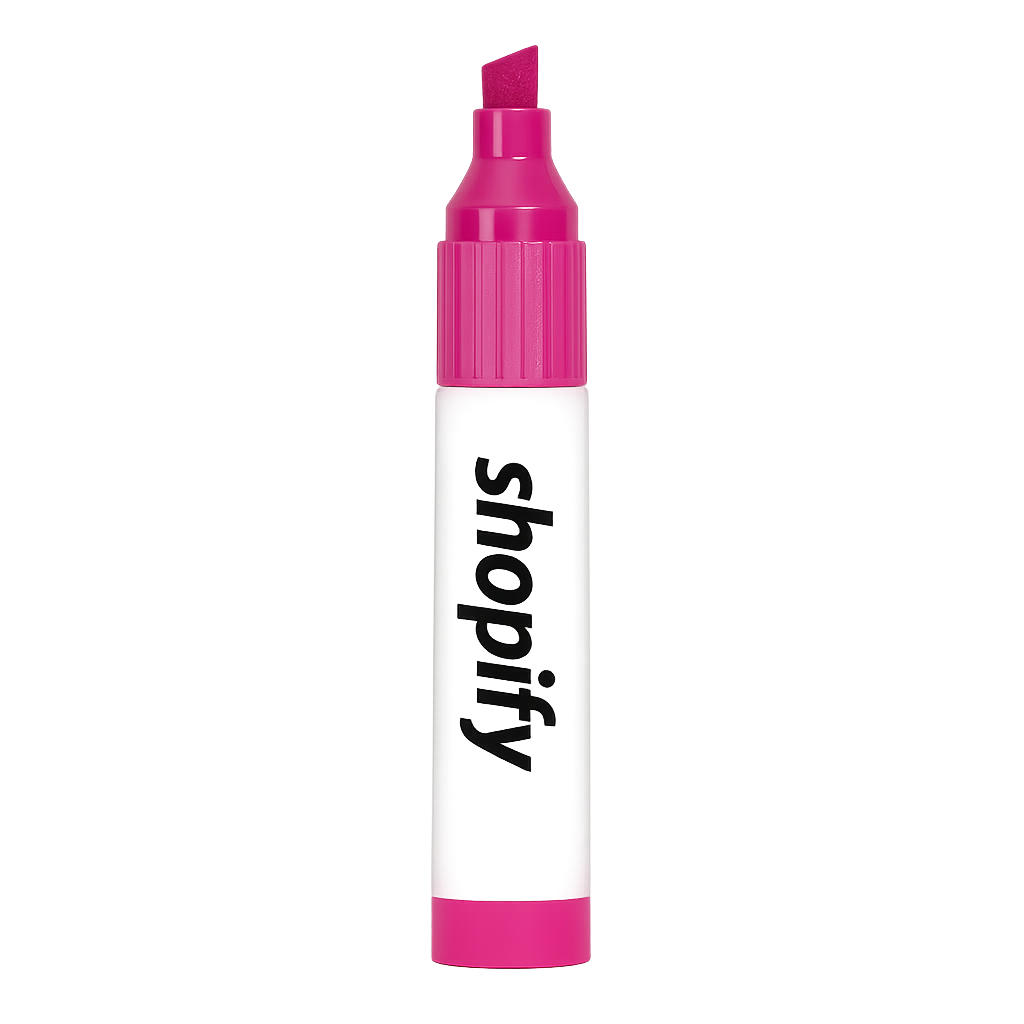 Pink whiteboard marker - Gozo Thrift Shop