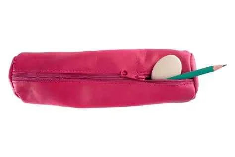 Pink pencil case - Gozo Thrift Shop
