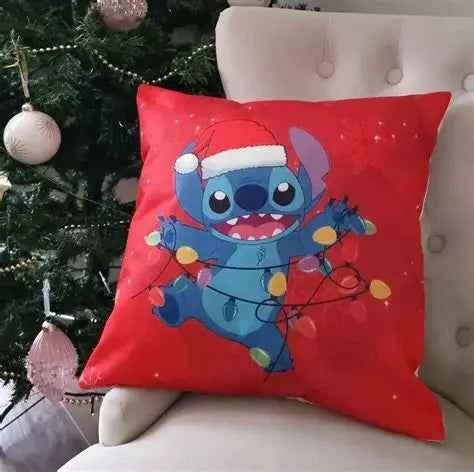 Stitch christmas cushion - Gozo Thrift Shop