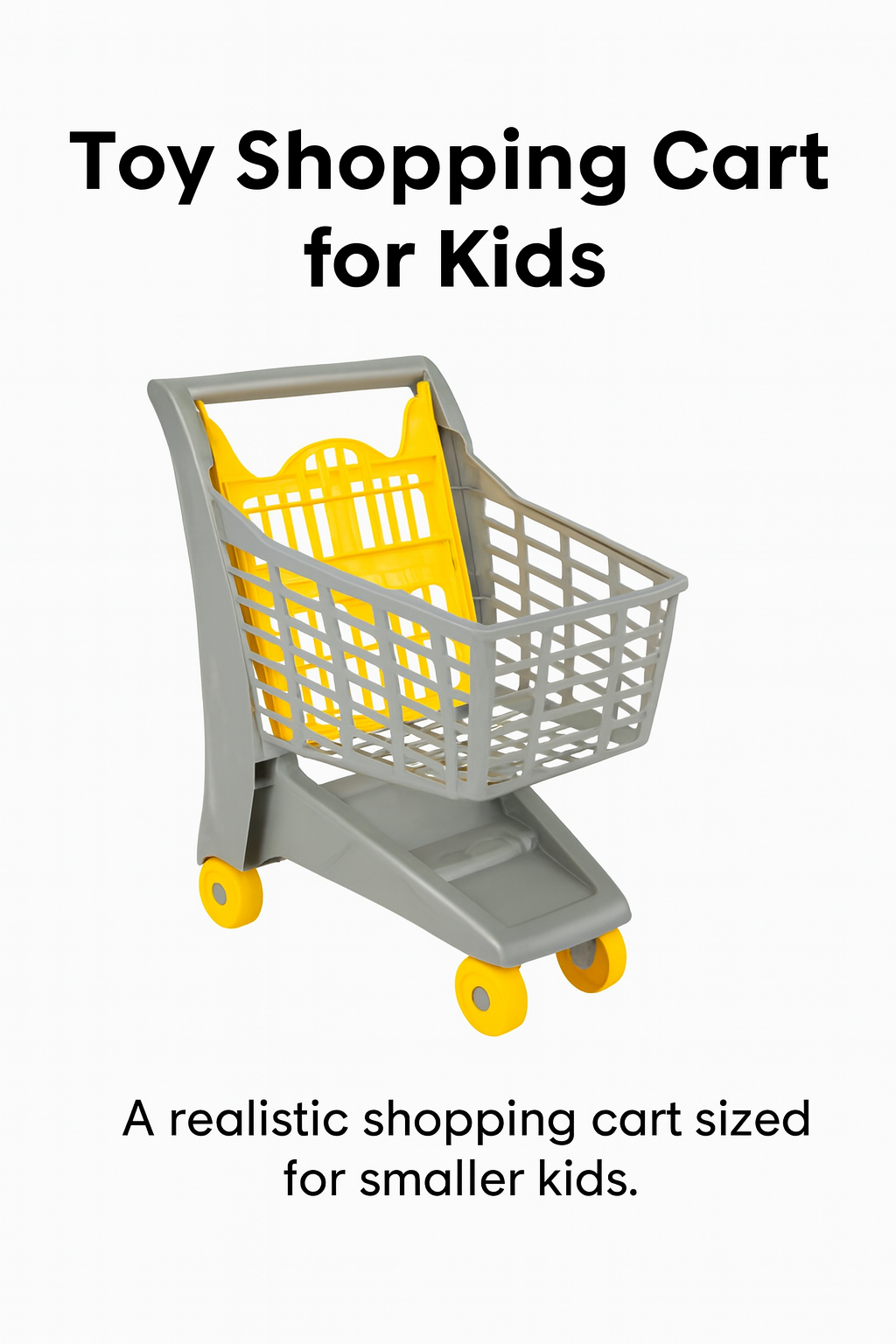 Mini Toy Shopping Cart for Kids